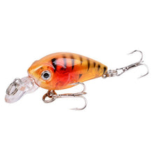 Load image into Gallery viewer, 45mm 4g Crankbait Fishing Lure Artificial Hard Crank Bait Bass Carp Fishing Wobbler Japan Topwater Black Pesca Minnow Fish Lures - C.S.D. Fishing Company