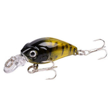 Load image into Gallery viewer, 45mm 4g Crankbait Fishing Lure Artificial Hard Crank Bait Bass Carp Fishing Wobbler Japan Topwater Black Pesca Minnow Fish Lures - C.S.D. Fishing Company