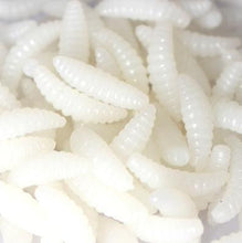 Load image into Gallery viewer, 50pcs artificial soft maggot grub - C.S.D. Fishing Company