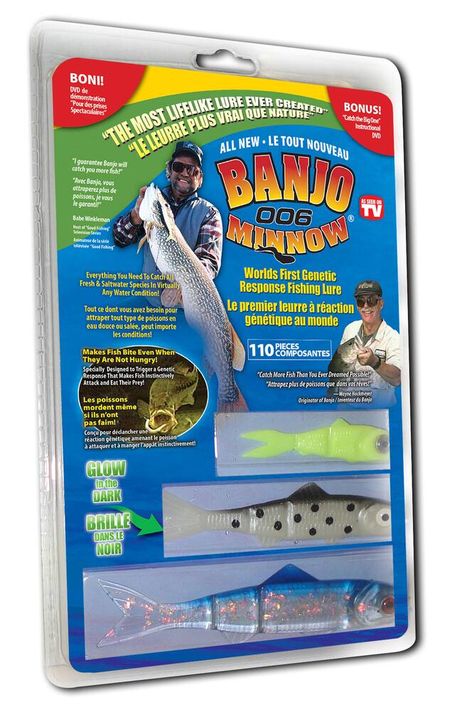 Banjo Minnow 110pc Kit - C.S.D. Fishing Company