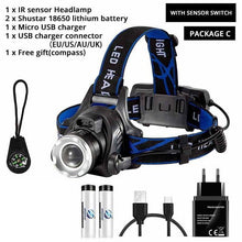 Load image into Gallery viewer, LED Headlamp Fishing Headlight - C.S.D. Fishing Company