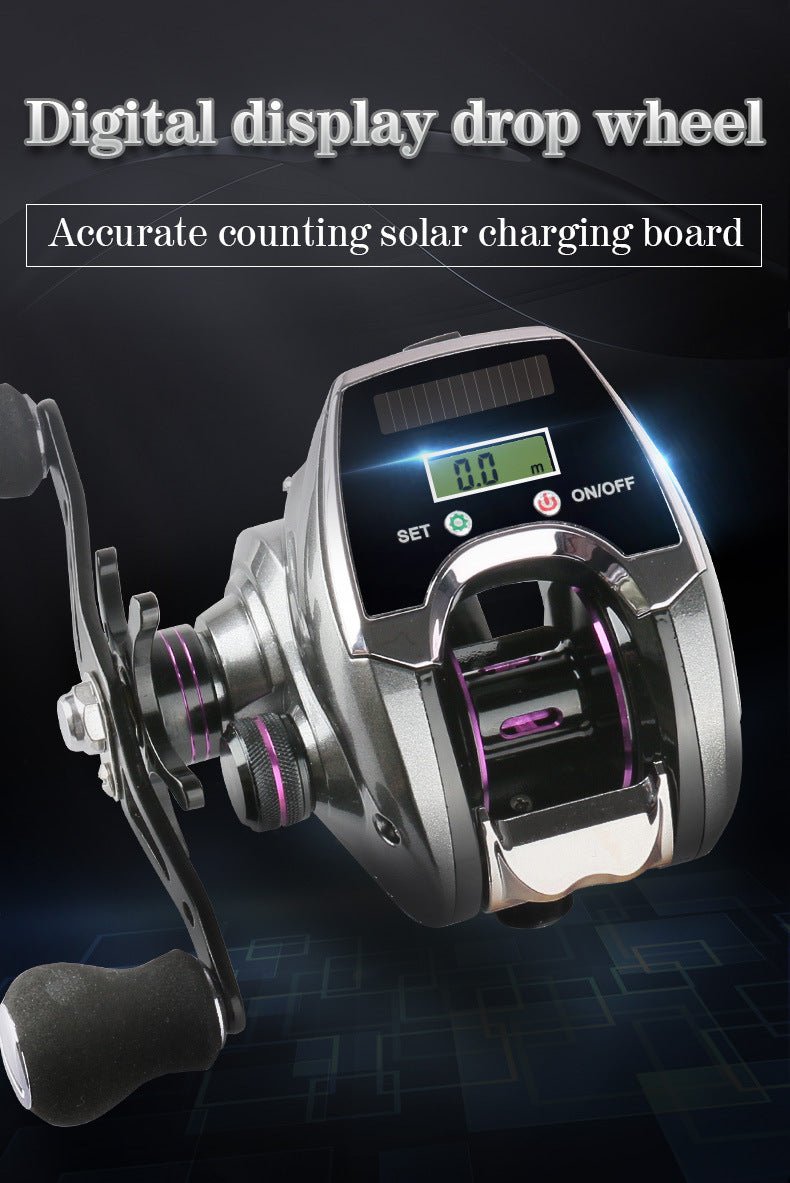 digital fishing reel for sale Line Counter Fishing Reel with Digital Display