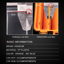 Load image into Gallery viewer, Multifunctional double-layer bait storage box - C.S.D. Fishing Company