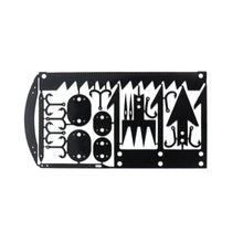 Load image into Gallery viewer, Multifunctional Fishing Card & Field Survival Tool Card - C.S.D. Fishing Company