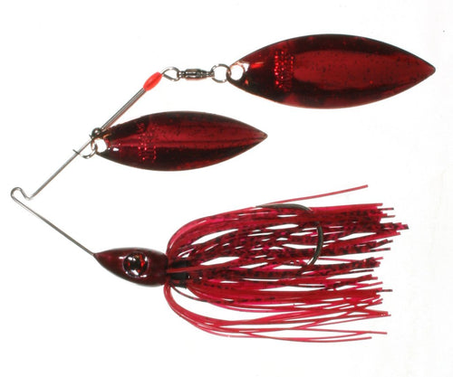 NICHOLS LURES RED METAL FLAKE SPINNERBAIT - C.S.D. Fishing Company