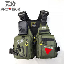 Load image into Gallery viewer, Reflected light rescue warning Fishing Vest - C.S.D. Fishing Company