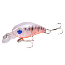 Load image into Gallery viewer, 45mm 4g Crankbait Fishing Lure Artificial Hard Crank Bait Bass Carp Fishing Wobbler Japan Topwater Black Pesca Minnow Fish Lures - C.S.D. Fishing Company
