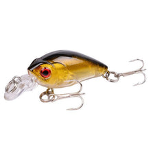 Load image into Gallery viewer, 45mm 4g Crankbait Fishing Lure Artificial Hard Crank Bait Bass Carp Fishing Wobbler Japan Topwater Black Pesca Minnow Fish Lures - C.S.D. Fishing Company
