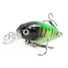 Load image into Gallery viewer, 45mm 4g Crankbait Fishing Lure Artificial Hard Crank Bait Bass Carp Fishing Wobbler Japan Topwater Black Pesca Minnow Fish Lures - C.S.D. Fishing Company
