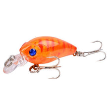 Load image into Gallery viewer, 45mm 4g Crankbait Fishing Lure Artificial Hard Crank Bait Bass Carp Fishing Wobbler Japan Topwater Black Pesca Minnow Fish Lures - C.S.D. Fishing Company
