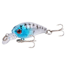 Load image into Gallery viewer, 45mm 4g Crankbait Fishing Lure Artificial Hard Crank Bait Bass Carp Fishing Wobbler Japan Topwater Black Pesca Minnow Fish Lures - C.S.D. Fishing Company
