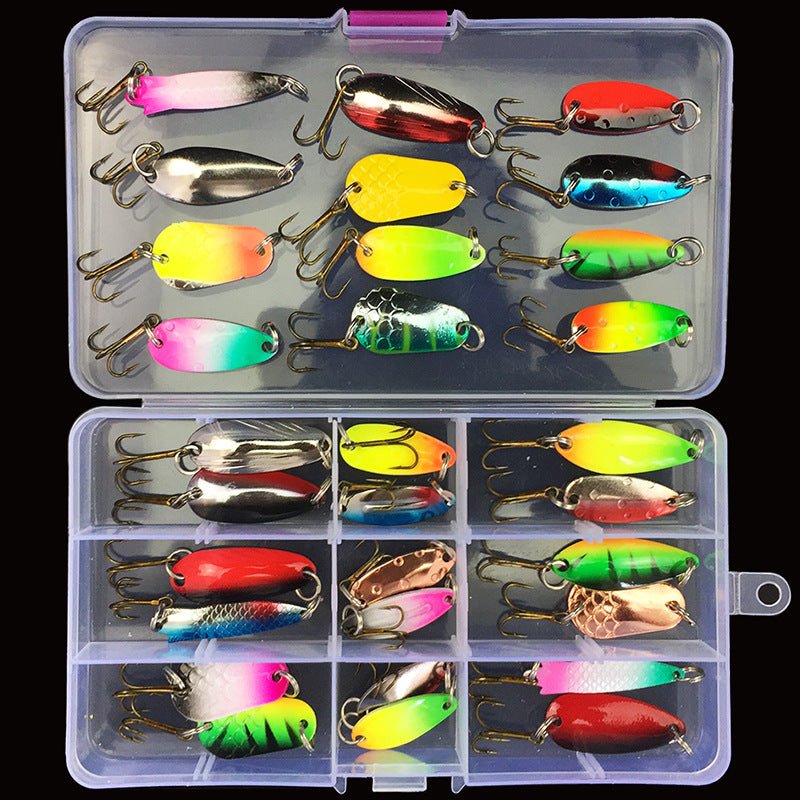 Bionic Iron Lure Multicolored Metal Sequin Set - C.S.D. Fishing Company