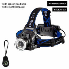 Load image into Gallery viewer, LED Headlamp Fishing Headlight - C.S.D. Fishing Company
