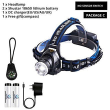 Load image into Gallery viewer, LED Headlamp Fishing Headlight - C.S.D. Fishing Company
