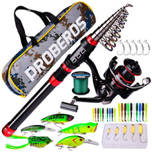 Load image into Gallery viewer, Long Cast Rod Fishing Reel Line Bag Bait Combination Set - C.S.D. Fishing Company
