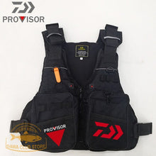 Load image into Gallery viewer, Reflected light rescue warning Fishing Vest - C.S.D. Fishing Company
