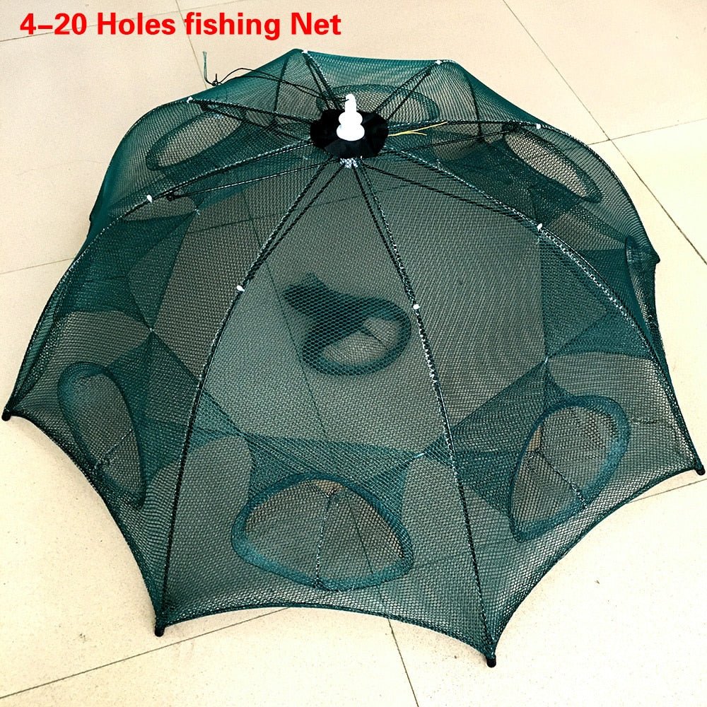 Strengthened 4-20 Holes Automatic Fishing Net - C.S.D. Fishing Company